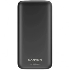Батарея універсальна Canyon PB-301 30000mAh PD/20W, QC/3.0 (CNE-CPB301B)