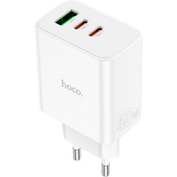 Зарядное устройство HOCO C126A Pure White (6931474798725)