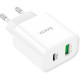 Зарядний пристрій HOCO C80A Plus Rapido White (6931474779885)