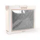 Покривало Руно двостороннє декоративне Velour Dark Grey ромб 150х220 см (360.55_Dark Grey ромб)
