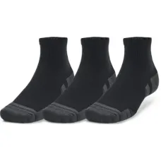 Шкарпетки Under Armour 1379510-001 Performance Tech 3 пари Qtr чорний LG (196884000998)