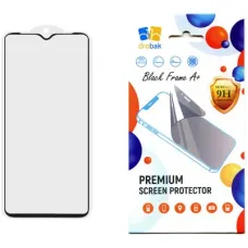 Скло захисне Drobak Xiaomi Redmi 13C Black Frame A+ (171737)