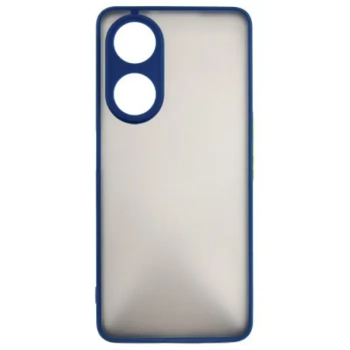 Чохол до мобільного телефона Dengos Kit for OPPO A98 5G case + glass (Blue) (DG-KM-39)