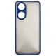 Чохол до мобільного телефона Dengos Kit for OPPO A98 5G case + glass (Blue) (DG-KM-39)