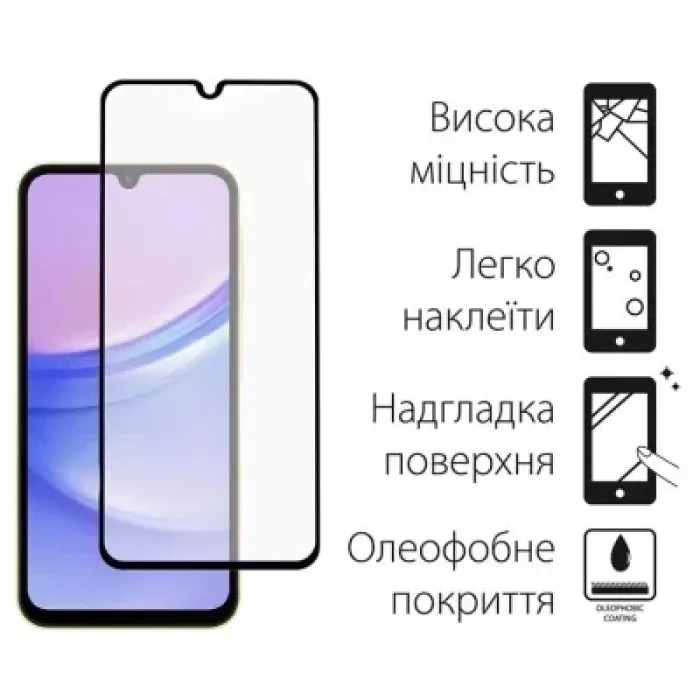 Чохол до мобільного телефона Dengos Kit for Samsung Galaxy A25 5G case + glass (Mint) (DG-KM-60)