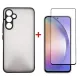Чохол до мобільного телефона Dengos Kit for Samsung Galaxy A54 case + glass (Black) (DG-KM-26)