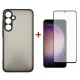 Чохол до мобільного телефона Dengos Kit for Samsung Galaxy S23 FE case + glass (Black) (DG-KM-11)