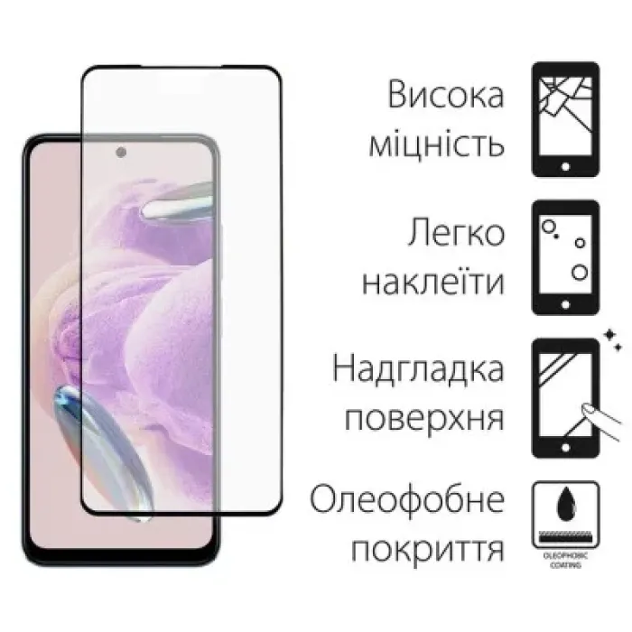 Чохол до мобільного телефона Dengos Kit for Xiaomi Redmi Note 12s case + glass (Mint) (DG-KM-46)