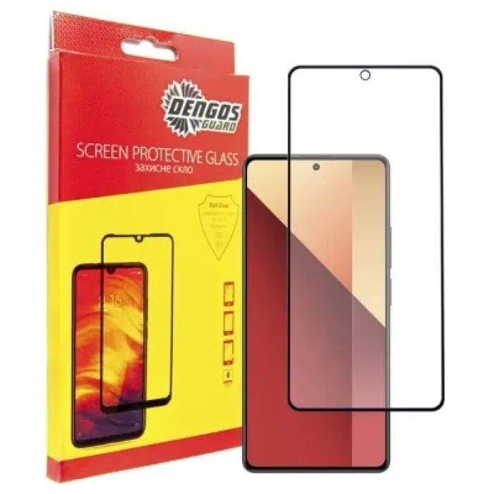 Чохол до мобільного телефона Dengos Kit for Xiaomi Redmi Note 13 Pro 4G case + glass (Purple) (DG-KM-64)