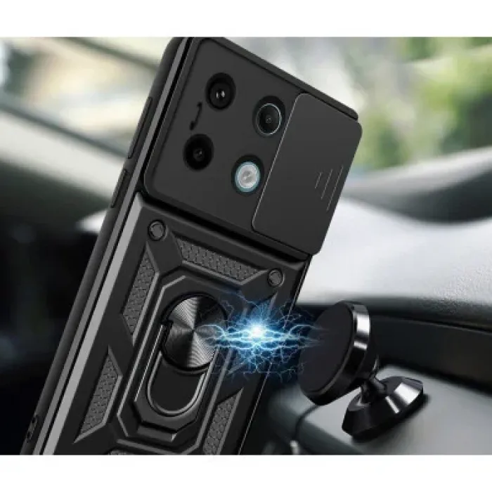 Чохол до мобільного телефона BeCover Military Poco X6 Black (711006)