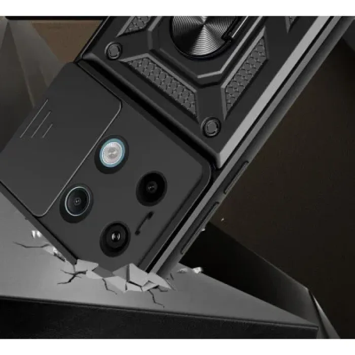 Чохол до мобільного телефона BeCover Military Poco X6 Black (711006)
