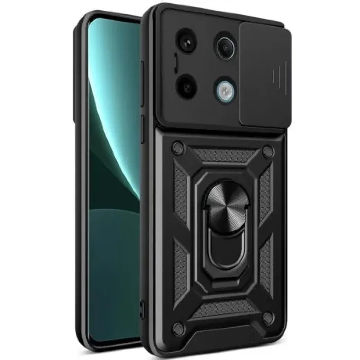 Чохол до мобільного телефона BeCover Military Poco X6 Black (711006)