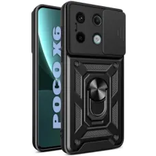 Чохол до мобільного телефона BeCover Military Poco X6 Black (711006)