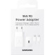Зарядний пристрій Samsung USB-С 15W White + Cable USB-C 1m (EP-T1510XWEGEU)