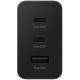 Зарядний пристрій Samsung 2xUSB-С 65W PD PPS/USB-A Black (EP-T6530NBEGEU)