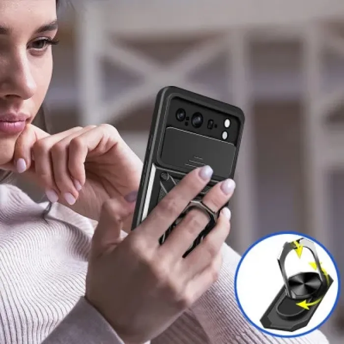 Чохол до мобільного телефона BeCover Military Google Pixel 8 Pro Black (710665)
