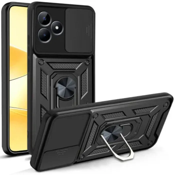 Чохол до мобільного телефона BeCover Military Realme C51 Black (710705)