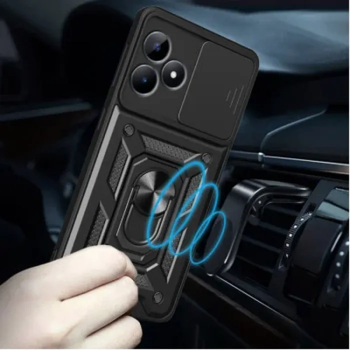 Чохол до мобільного телефона BeCover Military Realme C51 Black (710705)