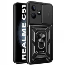 Чохол до мобільного телефона BeCover Military Realme C51 Black (710705)