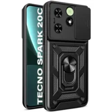 Чохол до мобільного телефона BeCover Military Tecno Spark 20C (BG7n) Black (710685)