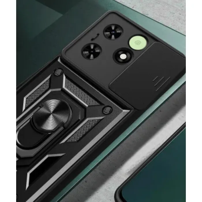 Чохол до мобільного телефона BeCover Military Tecno Spark Go 2024 (BG6) Black (710684)