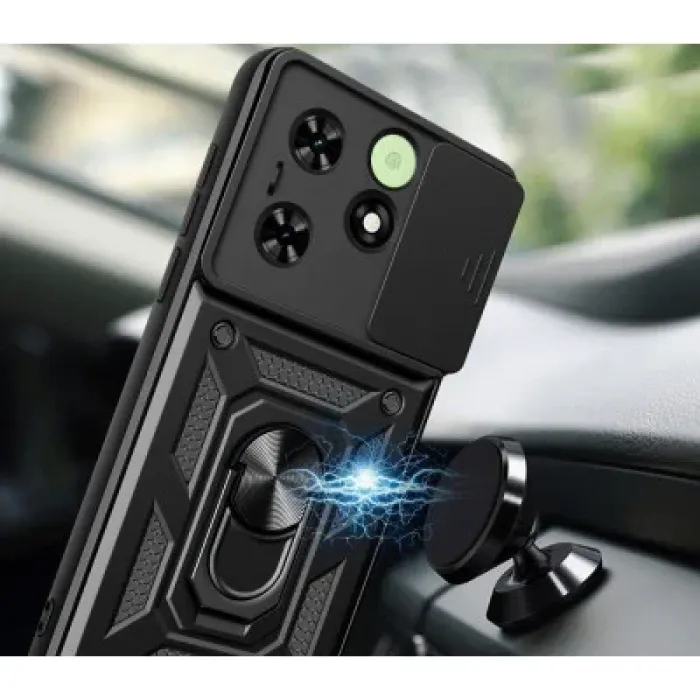 Чохол до мобільного телефона BeCover Military Tecno Spark Go 2024 (BG6) Black (710684)