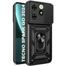 Чохол до мобільного телефона BeCover Military Tecno Spark Go 2024 (BG6) Black (710684)