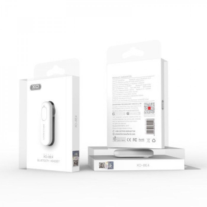 Bluetooth-гарнитура XO BE4 Black (XO-BE4-BK)