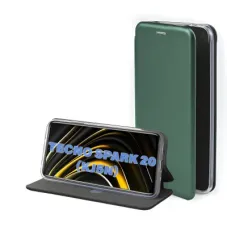 Чохол до мобільного телефона BeCover Exclusive Tecno Spark 20 (KJ5n) Dark Green (711242)