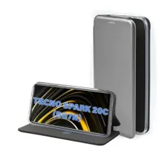 Чохол до мобільного телефона BeCover Exclusive Tecno Spark 20C (BG7n) Gray (711250)