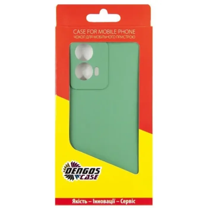 Чохол до мобільного телефона Dengos Soft Motorola Moto G24/ G24 Power (mint) (DG-TPU-SOFT-58)