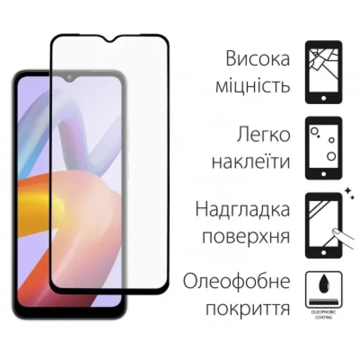 Скло захисне Dengos Xiaomi Redmi A1/A2 2шт. (DG-TG2P-30)