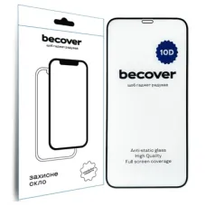 Скло захисне BeCover Apple iPhone 11 10D Black (711323)