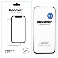 Скло захисне BeCover Google Pixel 8a 10D Black (711491)