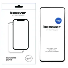 Скло захисне BeCover Infinix Hot 40 (X6836) 10D Black (711335)