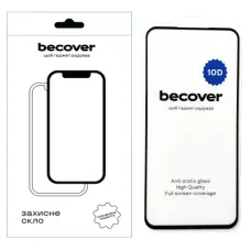 Скло захисне BeCover Samsung Galaxy S23 FE SM-S711 10D Black (711508)