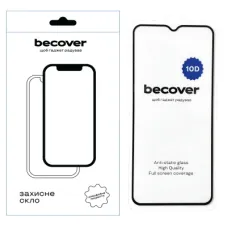 Скло захисне BeCover Xiaomi Redmi 9A / Redmi 9C / Redmi 10А / Poco C31 10D Black (711368)
