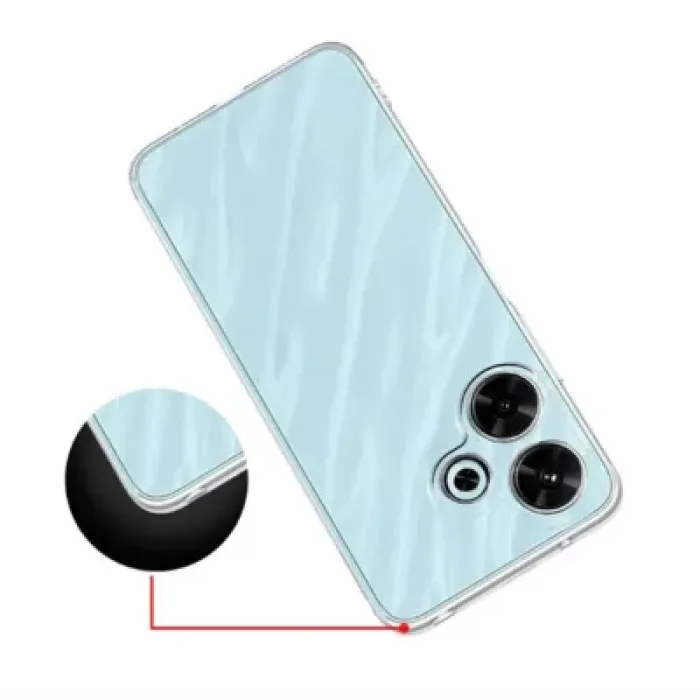 Чохол до мобільного телефона BeCover Xiaomi Redmi 13 Transparancy (711547)