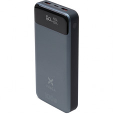 Батарея універсальна Vinga 30000 mAh 100W Display VA Grey (Li-Ion) (VPBB30100)