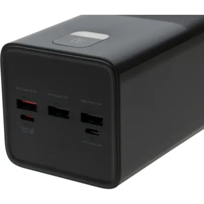 Батарея універсальна Vinga 50000 mAh 22.5W Display Black (VPBB5022)