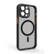 Чохол до мобільного телефона Armorstandart Unit MagSafe SE Apple iPhone 13 Pro Max Black Orange (ARM75369)
