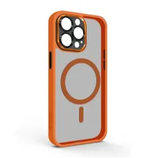 Чохол до мобільного телефона Armorstandart Unit MagSafe SE Apple iPhone 15 Pro Max Orange Black (ARM75372)