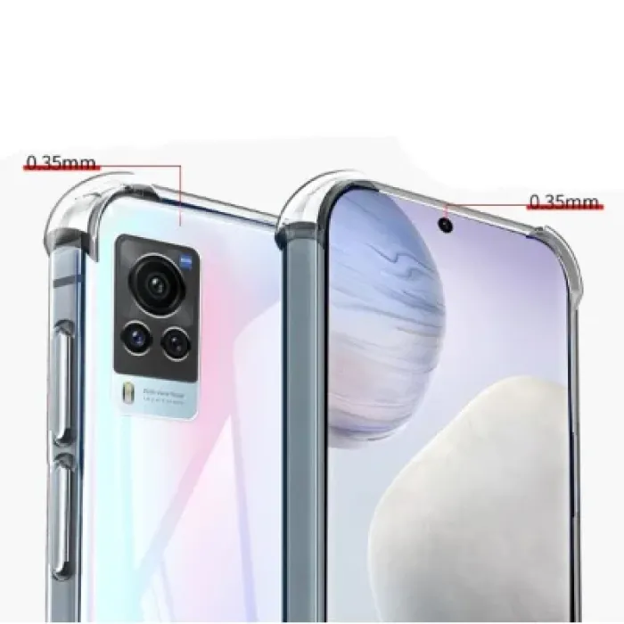 Чохол до мобільного телефона BeCover Anti-Shock Vivo X60 Pro Clear (711788)