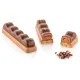 Форма для шоколаду Silikomart Kit Bar Duna для батончика 128x33 h14 мм, 115x20 h13 мм 8х57 мл (CH016 - KIT BAR DUNA)