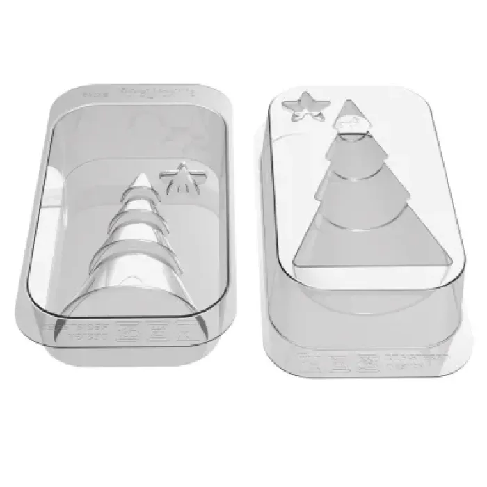 Форма для шоколаду Silikomart Kit Winter Tree 2 шт 