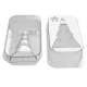 Форма для шоколаду Silikomart Kit Winter Tree 2 шт 