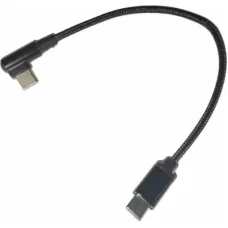 Дата кабель USB-C to USB-C 0.2m 90° corner Cablexpert (CC-USB2-CMCML-0.2M)