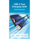 Дата кабель USB 2.0 AM to USB-C 3.0m 3.0A (18W) PVC black Vention (CTHBI)