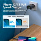 Зарядний пристрій Vention 2xUSB 38W (USB-C+USB-A) PD+QC3.0 black (FBIB0-EU)