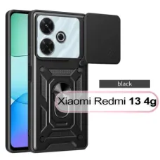 Чохол до мобільного телефона BeCover Military Xiaomi Redmi 13 Black (711551)